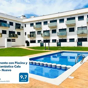 Con Piscina Y Jardin Fantastico Cala Sirenas - Nuevo Apartamento